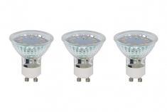 Briloner Leuchten Leuchtmittel, LED Lampe, Birne, 3er Set, GU10, 3, 250 Lumen, 
