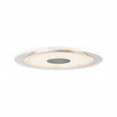 Einbauleuchte LED Whirl oval 8W Alu Satin dimmbar 