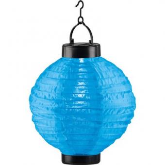 LED-Solarleuchte Lampion Blau 