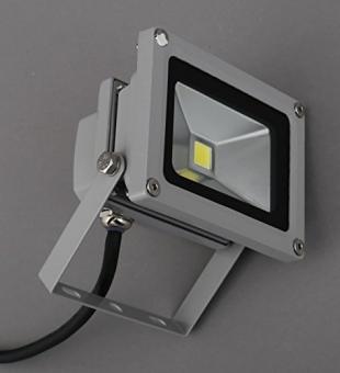 Briloner LED Außenstrahler mattnickel IP 65 